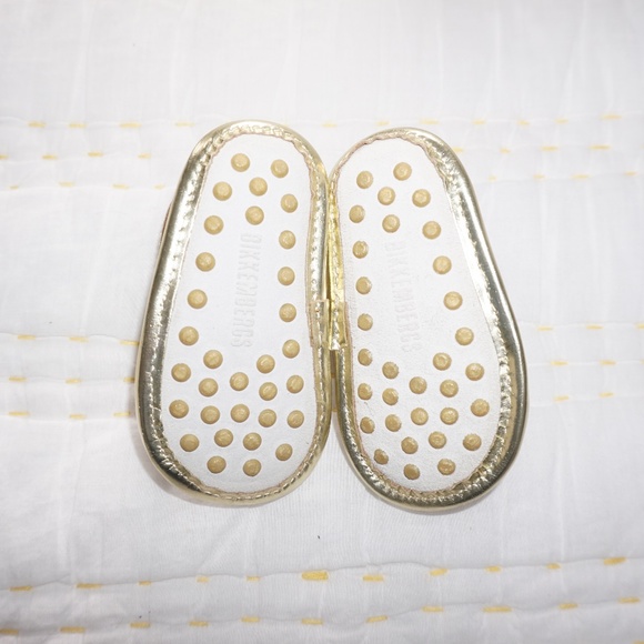My First Bikkembergs Baby Soccer Sandal Glow Gold EU 17 - Picture 4 of 6